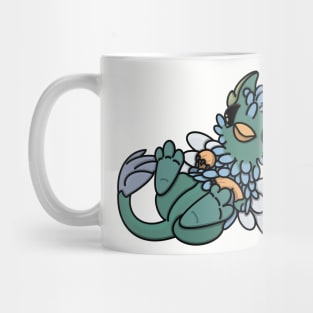 Cute Green and Blue Griffon Baby Mug